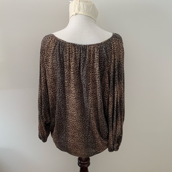 Ella Moss animal print blouse - Picture 3 of 3